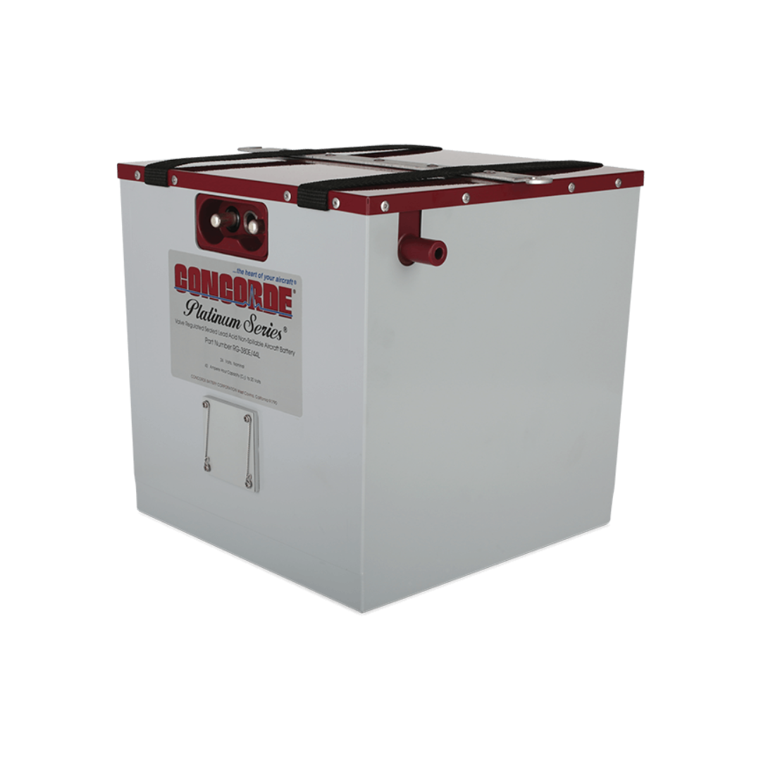 CONCORDE RG-380E/53K SEALED LEAD ACID AIRCRAFT BATTERY