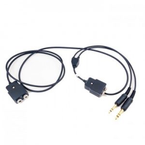 AVCOMM HEADSET SPLITTER 5FT