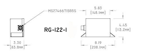 CONCORDE RG-122-1 AIRCRAFT BATTERY - Imagem 2