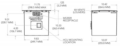CONCORDE RG-380E/53KH AIRCRAFT HEATED BATTERY - Imagem 2