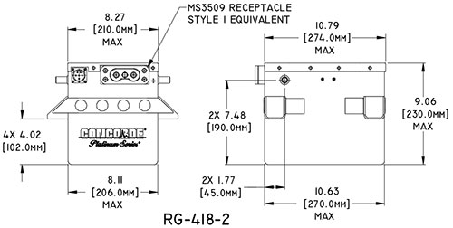 CONCORDE RG-42 AIRCRAFT BATTERY - Imagem 2