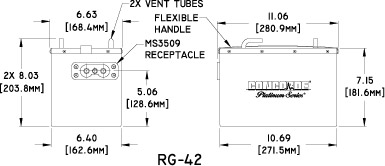 CONCORDE RG-42 AIRCRAFT BATTERY - Imagem 3