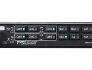 PS ENGINEERING PMA7000H-CVR 10 PLACE STEREO AUDIO PANEL WITH ENHANCED CVR