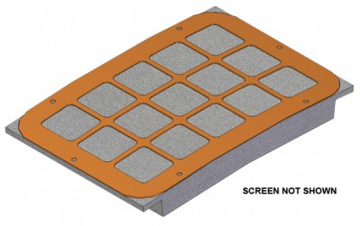 BRACKETT AERO 6302 GRILL FOR BA-6310