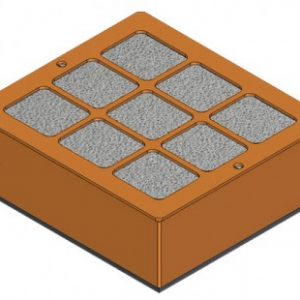 BRACKETT AERO 7010-02 GRILL FOR BA-7010