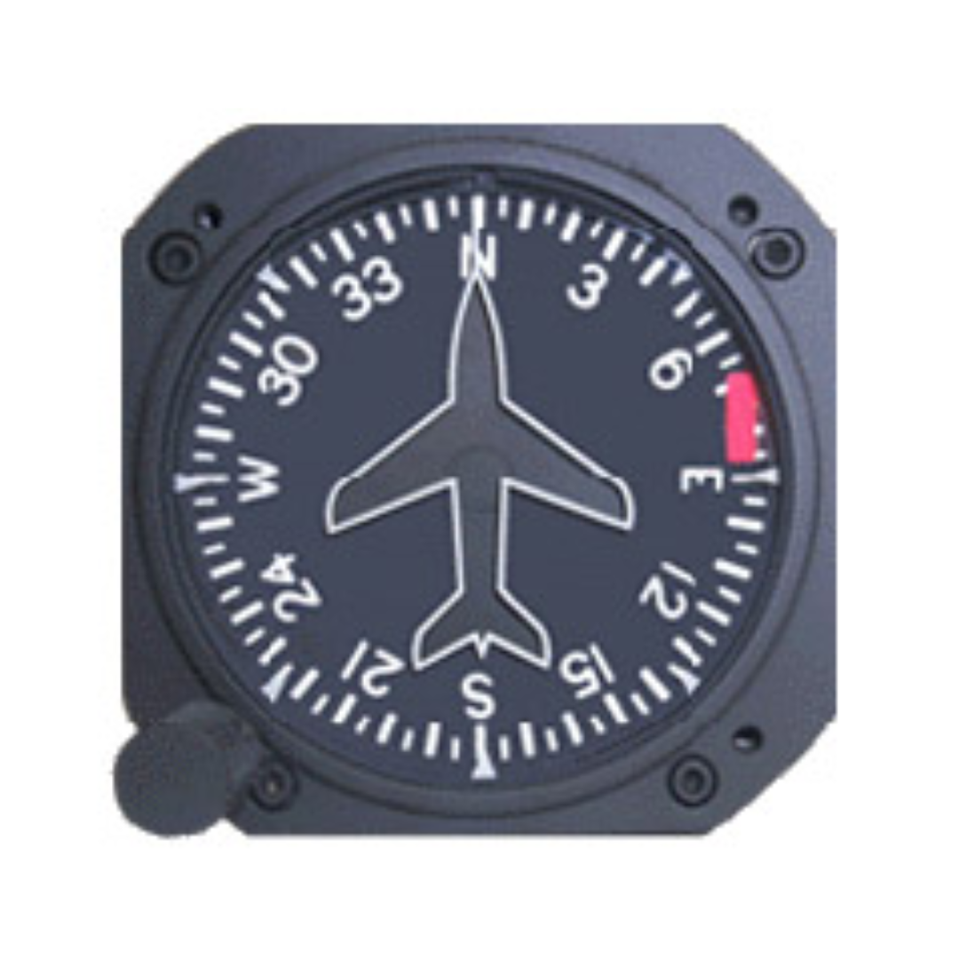 RC ALLEN 15BK-1 FACTORY LIGHTED DIRECTIONAL GYRO OVERHAULED