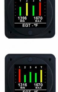 AEROSPACE LOGIC 200 - FOUR CYLINDER EGT KIT 2 INCH CLAMP PROBES