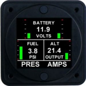 AEROSPACE LOGIC FUEL PRESSURE & AMMETER KIT
