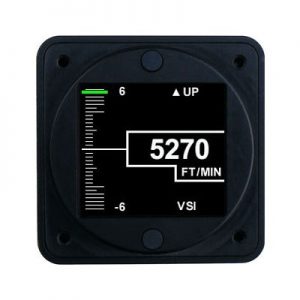 AEROSPACE LOGIC 2-1/4 ELECTRONIC VERTICAL SPEED INDICATOR 0-6000 FPM