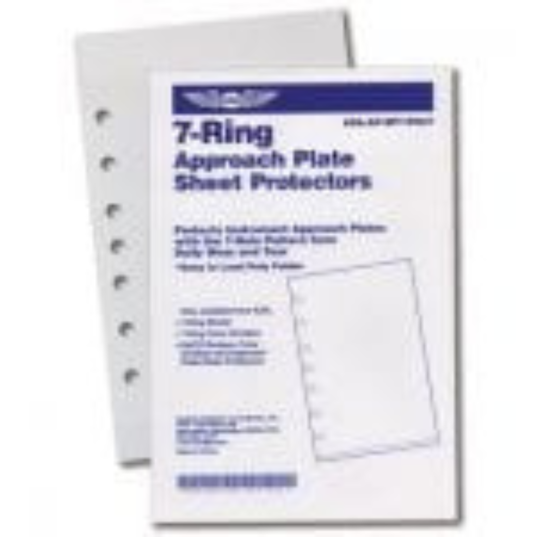 ASA 7-RING SHEET PROTECTORS WITH POLY FOLDERS