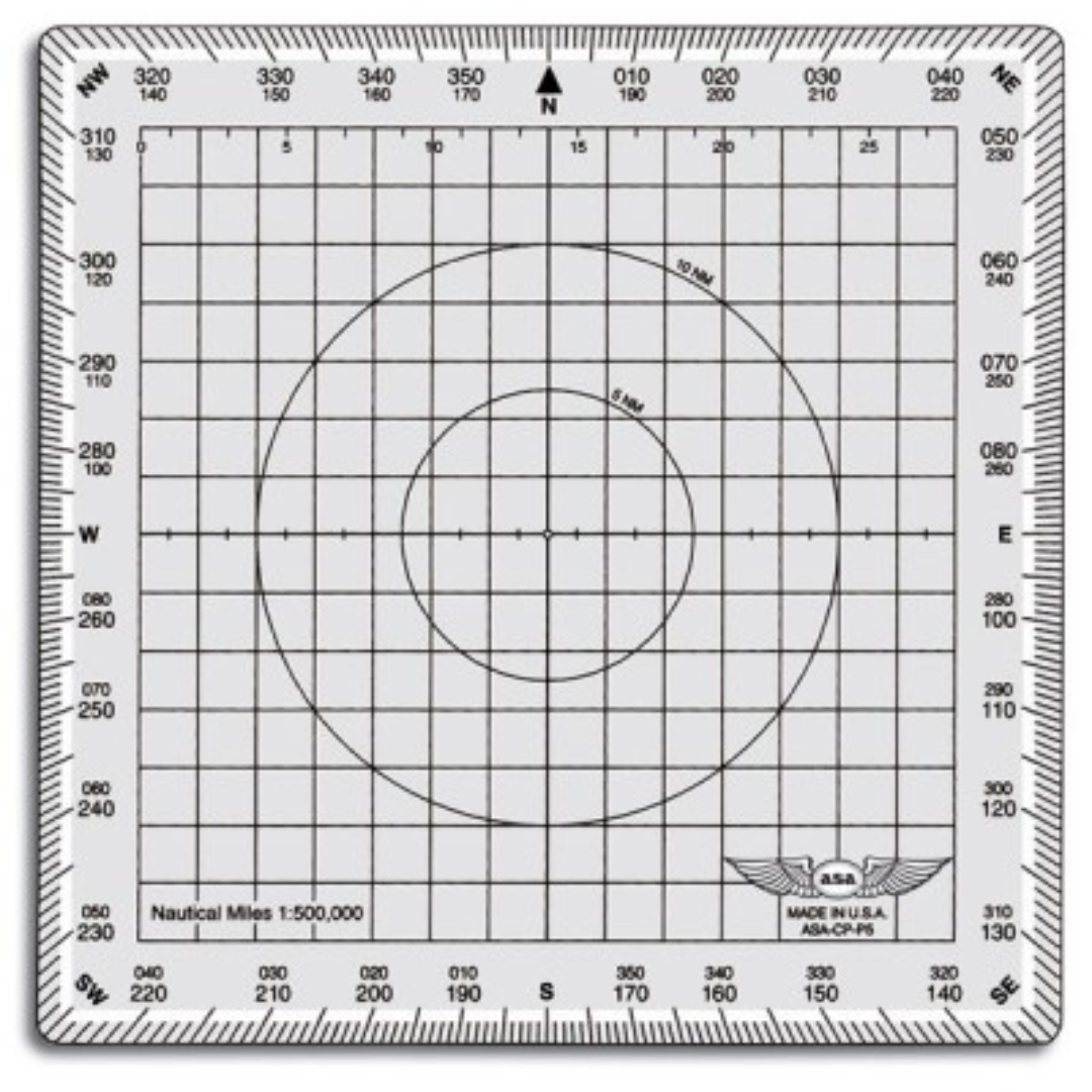SQUARE AVIATION PLOTTER