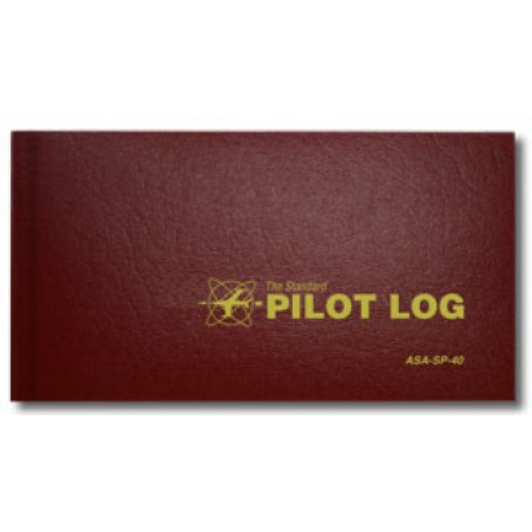 ASA STANDARD PILOT LOG - BURGUNDY