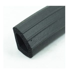 T-4096 QUARTER ROUND DOOR SEAL WITH RIDGES
