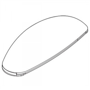 WHELEN 02-0371773-30 LENS ASSEMBLY WITH HARDCOAT