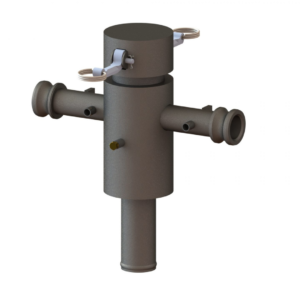 59022 Stainless Steel Streamline Center Boom With Strainer