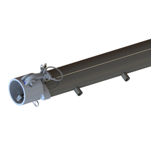 55402 Stainless Steel 2″ Streamline Boom