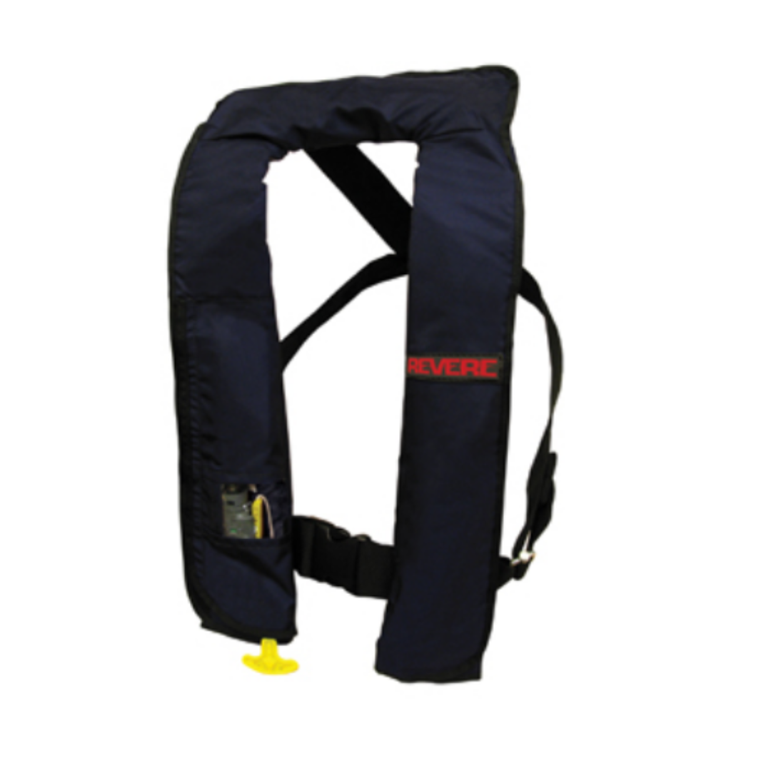 45-61018-101N REVERE COMFORTMAX ™ INFLATABLE PFD - NAVY BLUE TYPE III