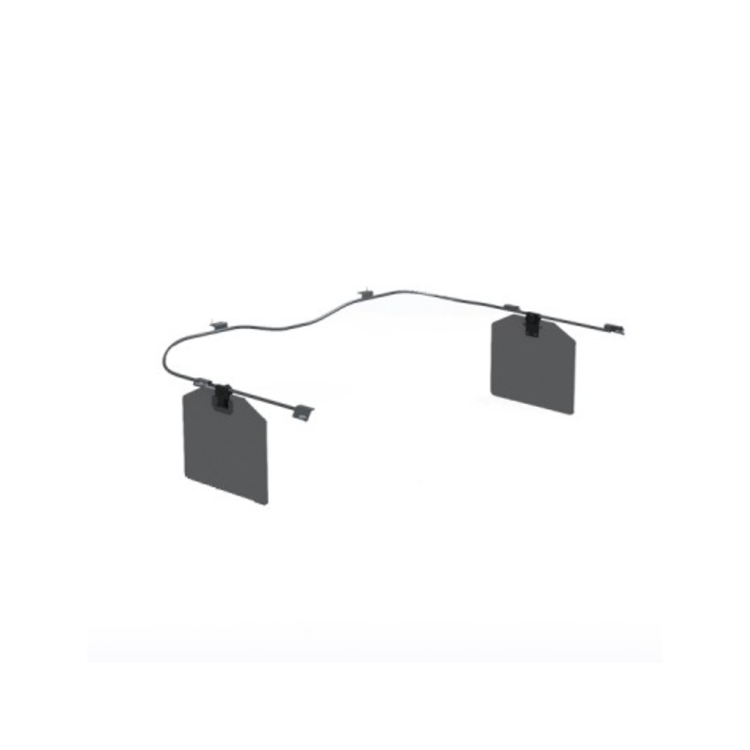 RB206-300-1 ROSEN BELL 206 JET RANGER MONORAIL SYSTEM W/ VISORS