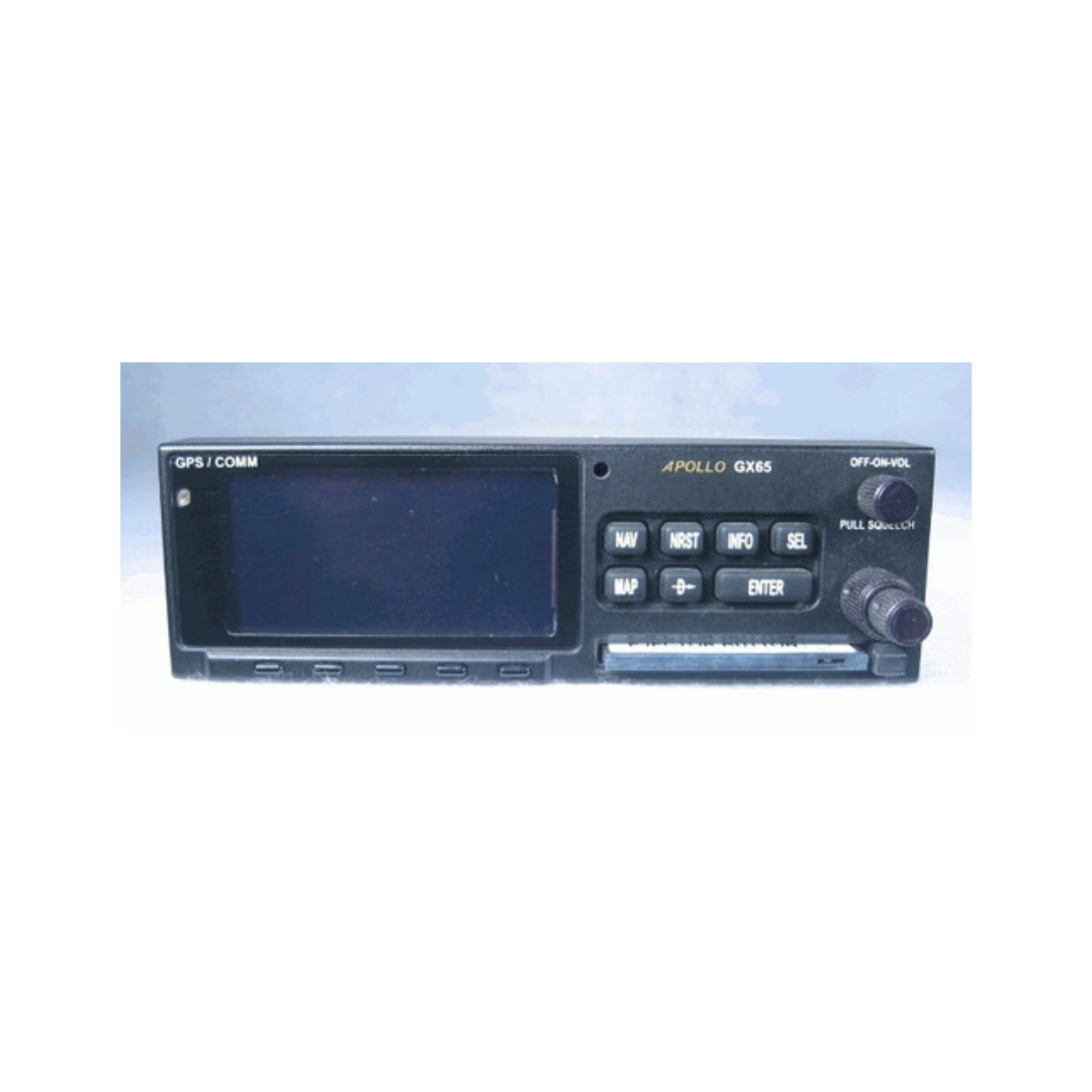 430-6050-801 Apollo GX-65 IFR-En Route GPS / Moving Map / COMM Transceiver
