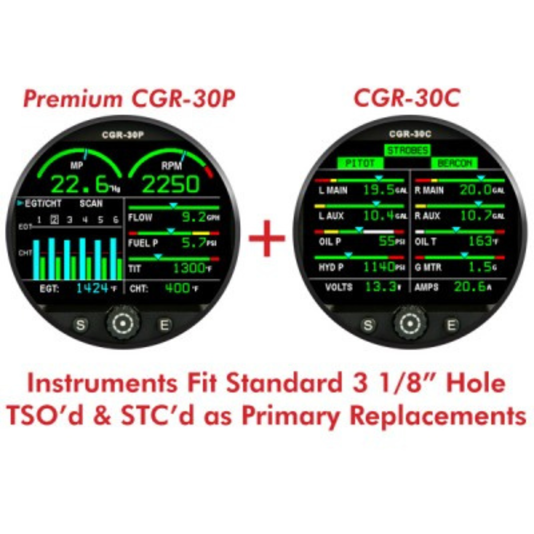 ELECTRONICS INTERNATIONAL CGR-30 SINGLE ENGINE COMBO PACKAGE