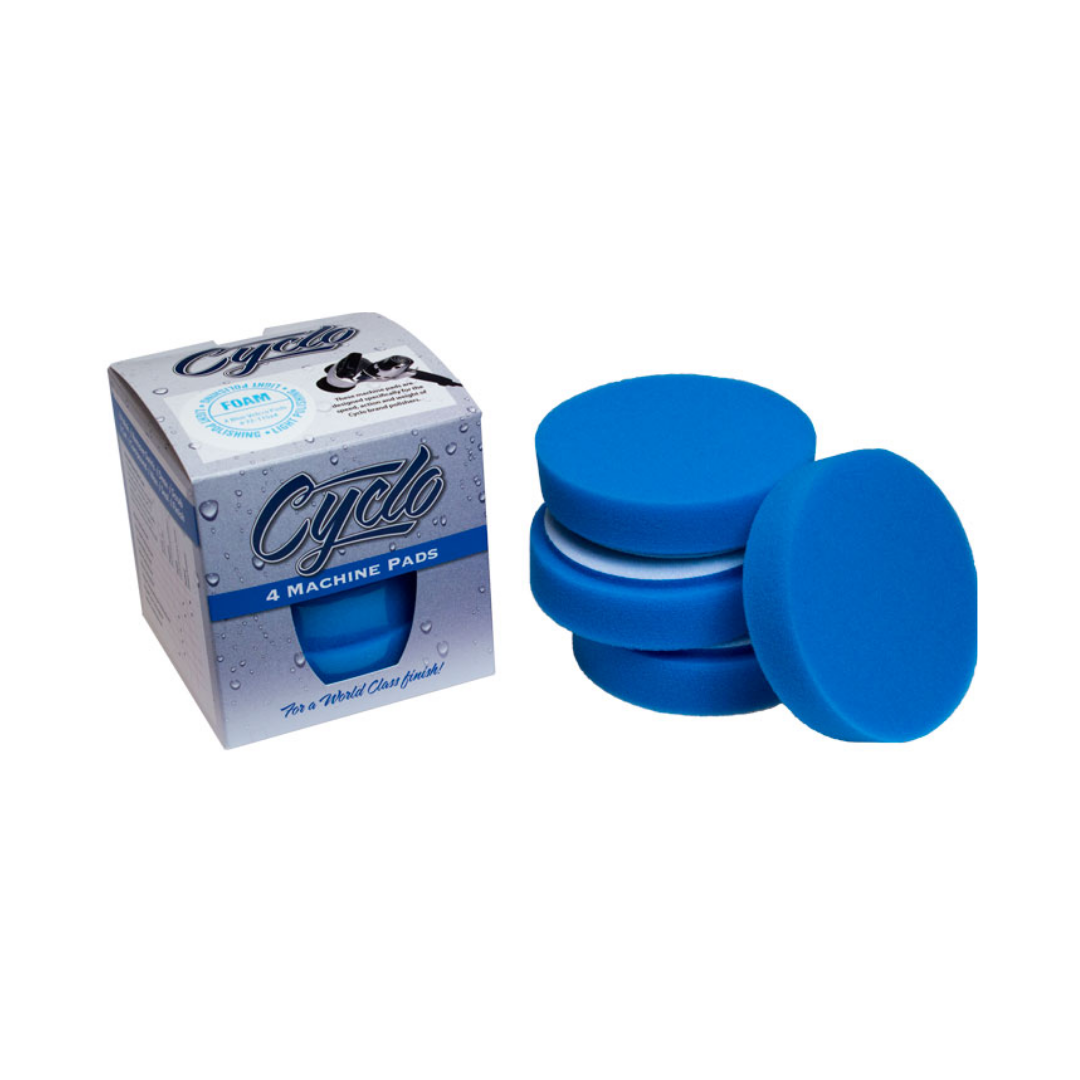 CY72-115 CYCLO FOAM VELCRO PADS (BLUE)