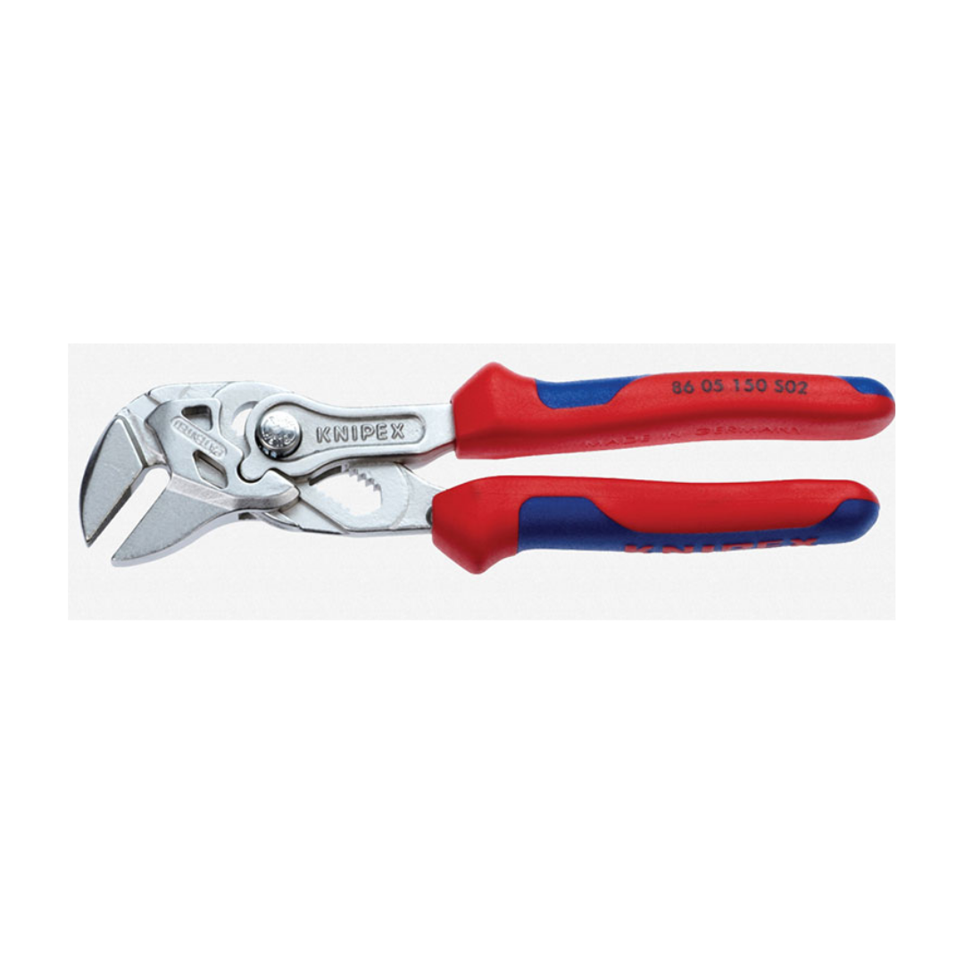8605150 KNIPEX, PLIER WRENCH W/ GRIP 6"