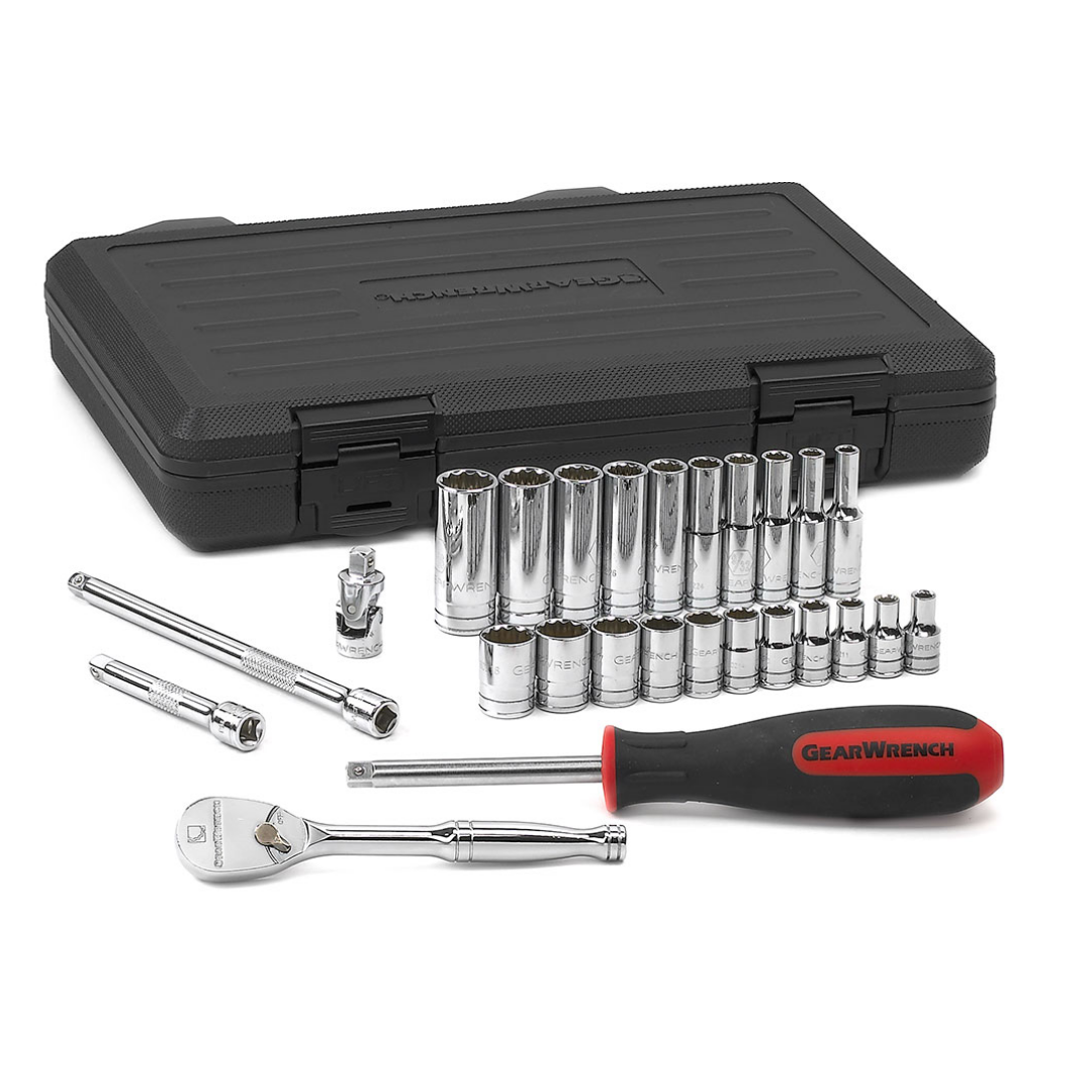 80313 26PC 12PT. STANDARD & DEEP SOCKET