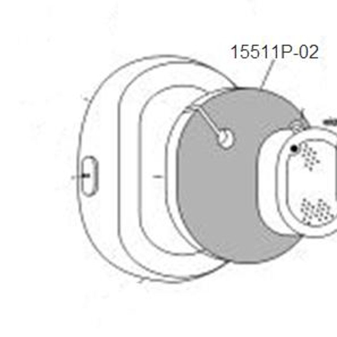 15511P-02 FILTER,FOAM OUTER INSERT