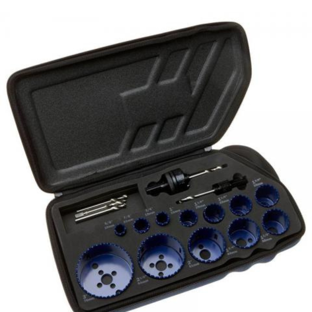 3073004 17 PC HOLE SAW KIT