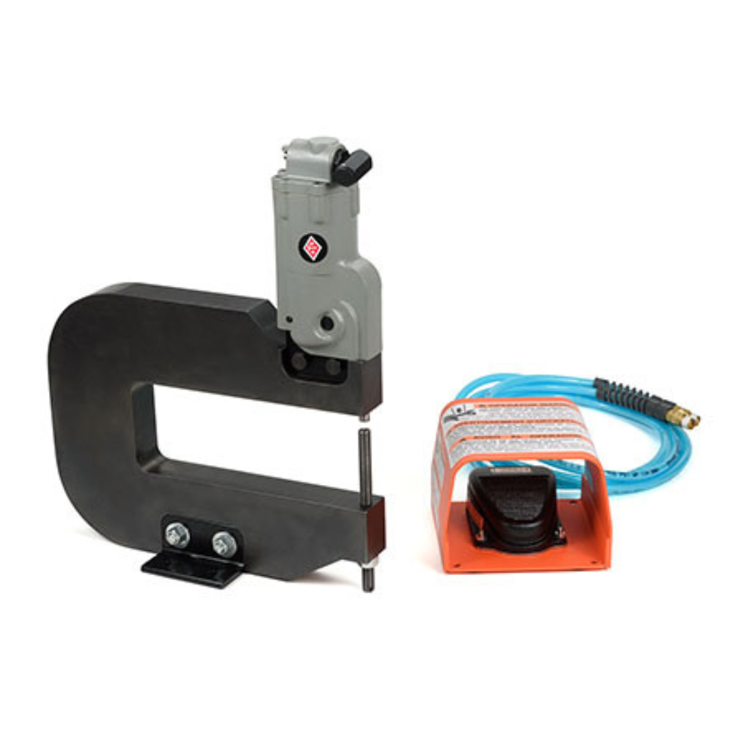 0214-60C-C90B TANDEM PNEUMATIC "C" COMPRESSION RIVETER (9")