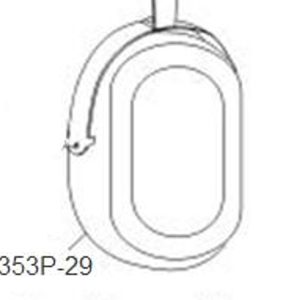11353P-29 DOME,DRILLED RH