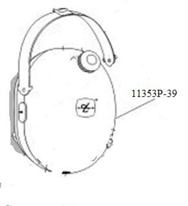 11353P-39 DOME,DRILLED