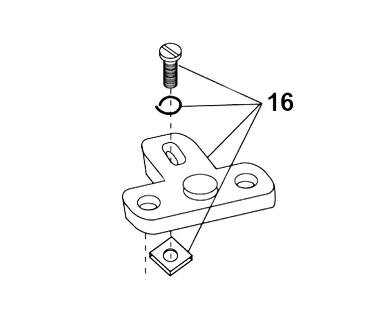 09865P-03 BRACKET,EXT MTG (PKG 4EA)
