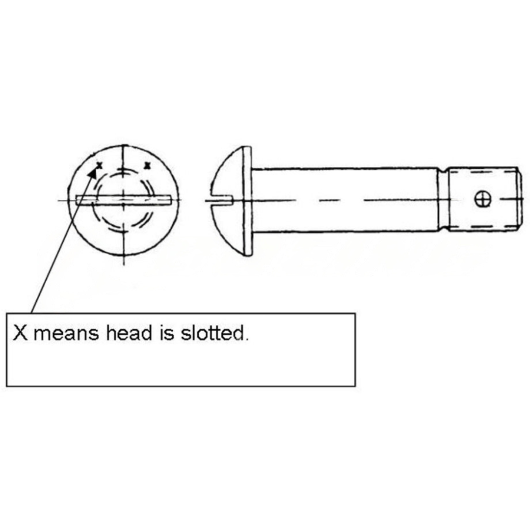 AN26-21 Drilled Shank Clevis Bolt