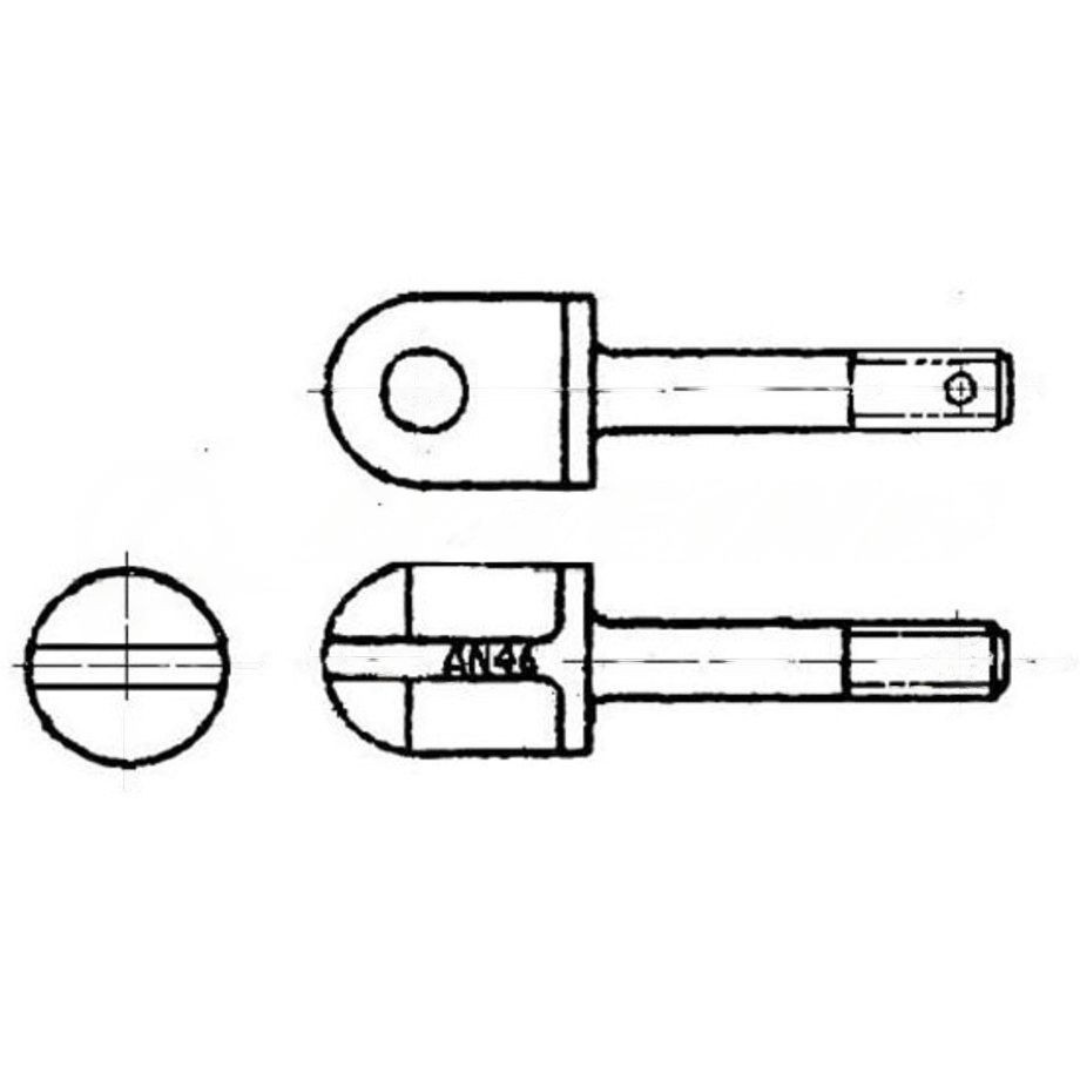 AN43B5A Eye Bolt