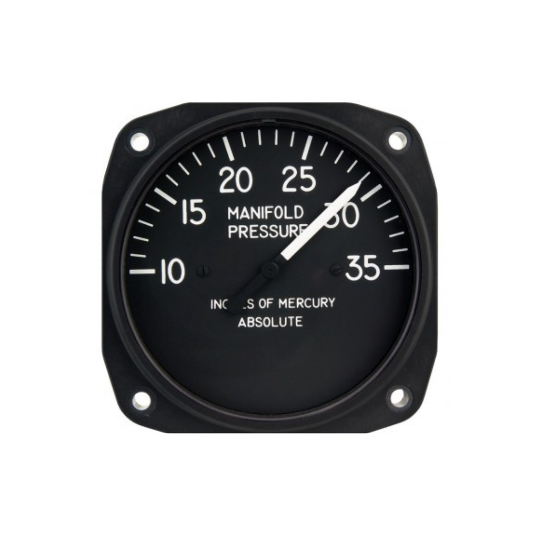 6121-E.57 UNITED TSO DUAL MANIFOLD PRESSURE GAUGE 10 TO 50