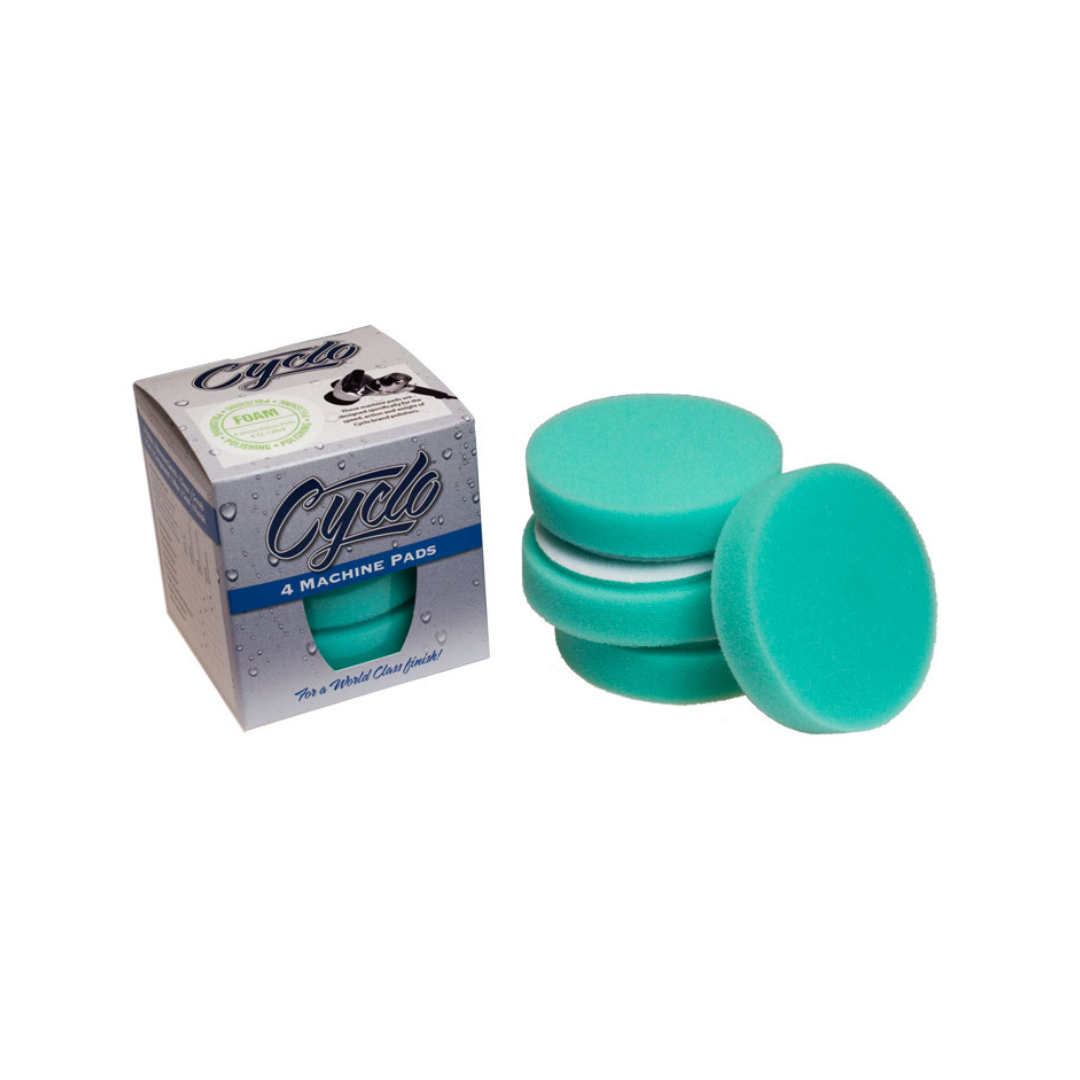 CY72-120 CYCLO FOAM VELCRO PADS (GREEN)