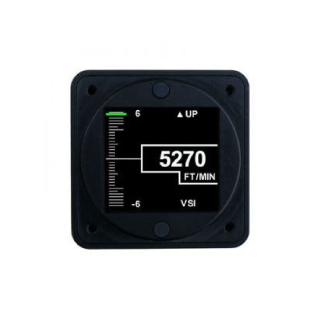 AEROSPACE LOGIC 2-1/4 ELECTRONIC VERTICAL SPEED INDICATOR 0-6000 FPM WITH ALTITUDE ENCODER