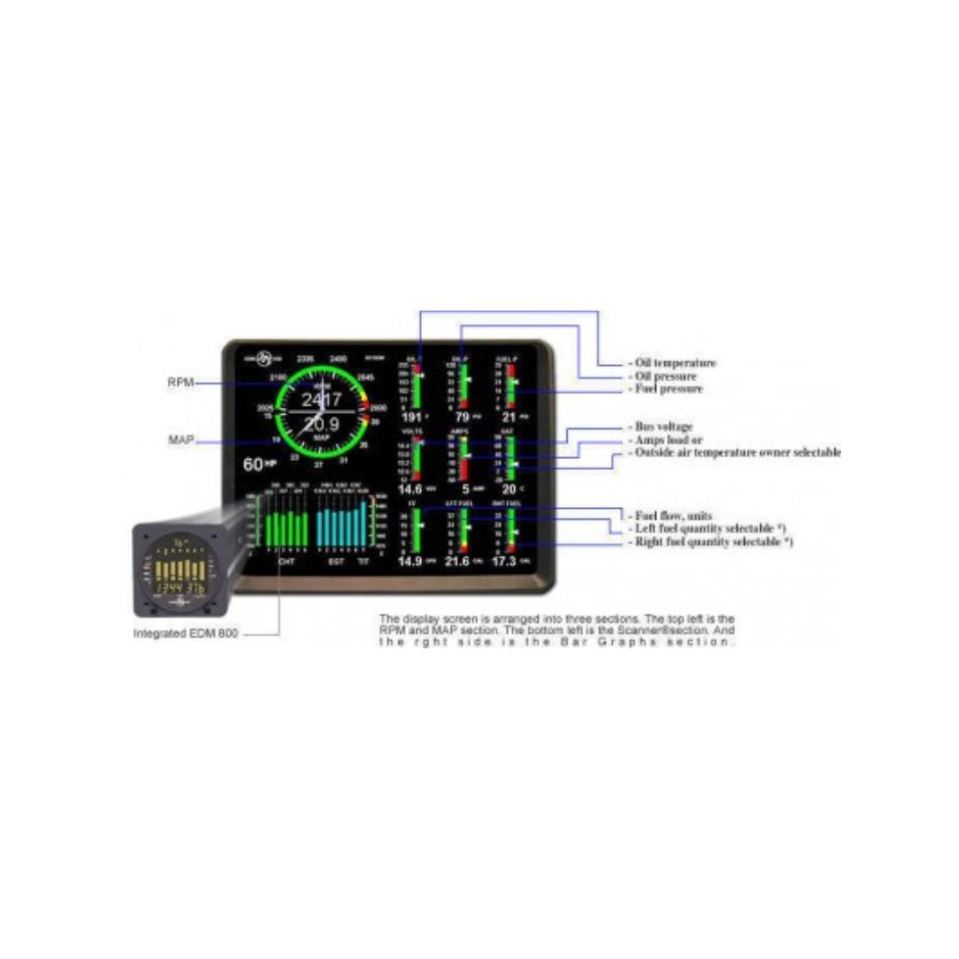 JPI EDM-930 PRIMARY CERTIFIED ENGINE MONITOR