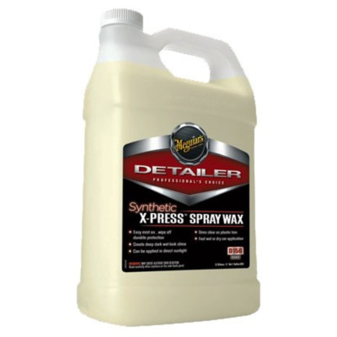 D15601 MEGUIAR'S DETAILER SYNTHETIC XPRESS SPRAY WAX - GALLON