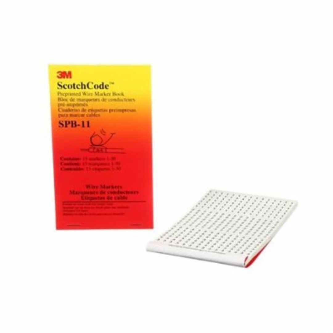 7000132484 3M SPB-11 WIRE MARKING BOOK