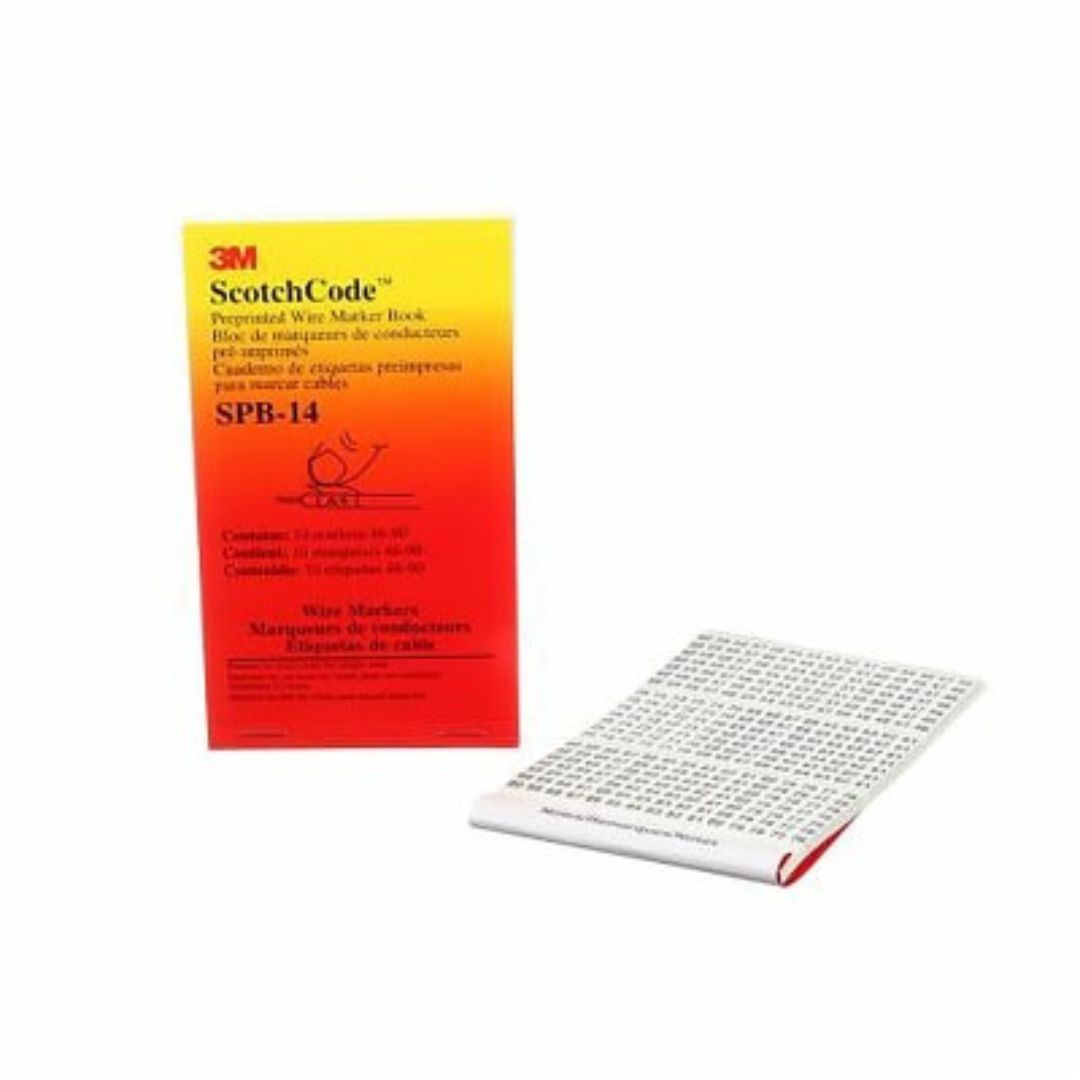 7000132487 3M SPB-14 WIRE MARKING BOOK