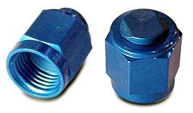 AN FITTINGS AN929-10 ALUMINUM CAP