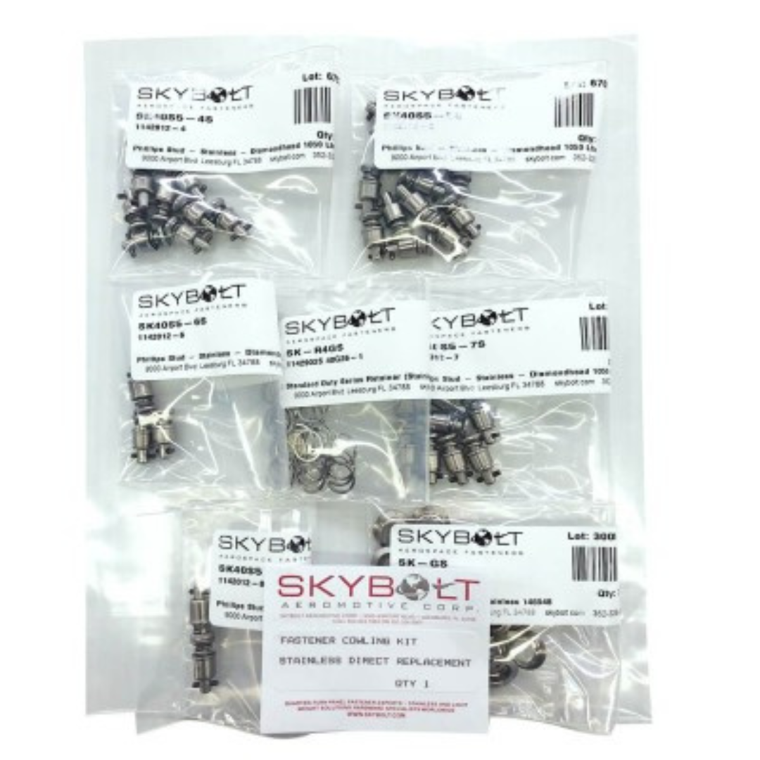 C182-C2P CESSNA COWLING FASTENER KIT PHILLIPS