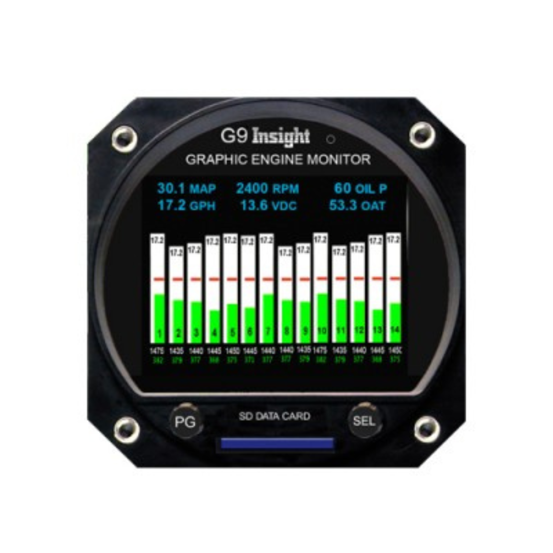 1210C-094 INSIGHT 9 CYLINDER G9 SINGLE ENGINE BEZEL (ABOVE 60 GPH)