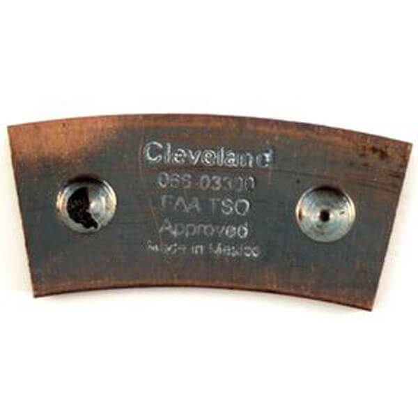 CLEVELAND 66-033 METALLIC BRAKE LINING - PAD ONLY