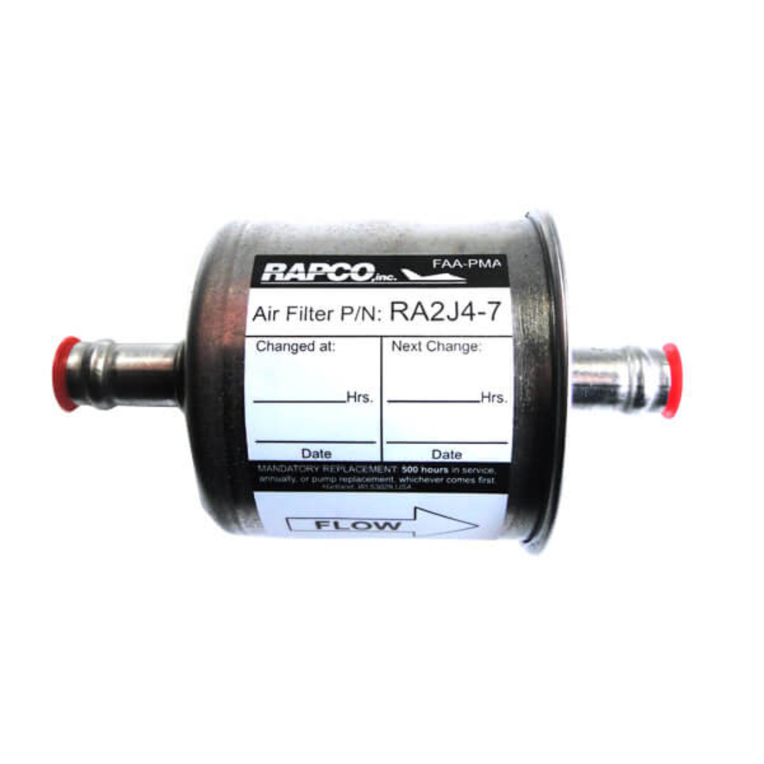 RA2J4-7 RAPCO INLINE AIR FILTER