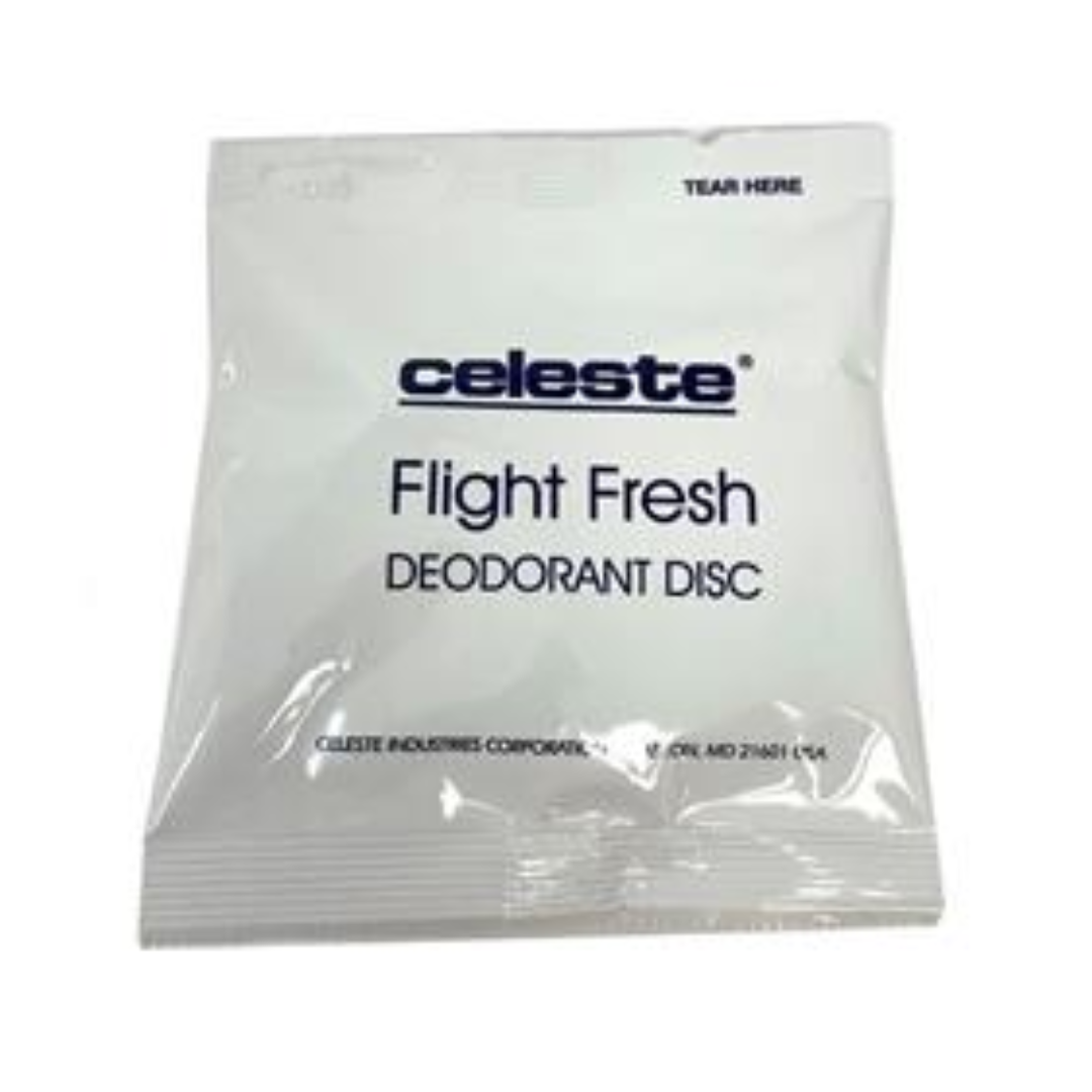 SD5500V Celeste® Flight Fresh® Deodorant Discs Lemon Joy, 25 pieces