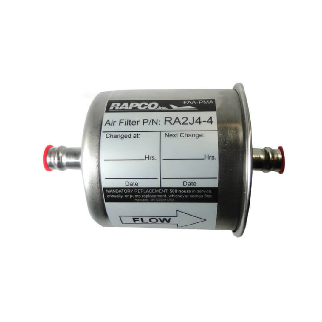 RA2J4-4 RAPCO INLINE AIR FILTER