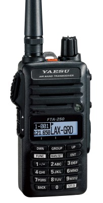 YAESU FTA-250L VHF HANDHELD RADIO